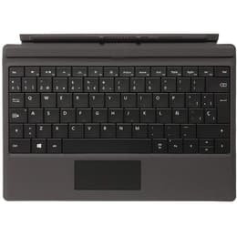 Clavier Microsoft QWERTY Espagnol Sans-fil rétroéclairé Surface Pro Type Cover