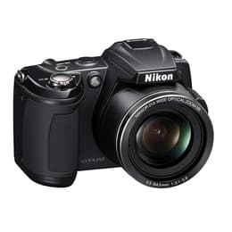 Compact Coolpix L120 - Noir + Nikon Nikkor 21X Wide Optical Zoom VR 25–525mm f/3.1–5.8 f/3.1–5.8