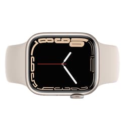 Apple Watch Series 7 (2021) GPS + Cellular 41 mm - Aluminium Starlight - Bracelet sport Starlight