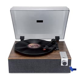 Platine Vinyle Evidence Acoustics Tourne-disque Vinyle EA-PL200-WOOD - Haut-parleurs intégrés 40 watts PMPO - 33, 45 et 78 tours - Bluetooth+Clé USB 32G