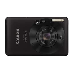 Compact - Canon Digital IXUS 100 IS - Noir + Canon Zoom Lens 3x IS 33-100mm f/3.2-5.8