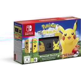 Switch 32Go - Jaune - Edition limitée Pikachu & Eevee + non