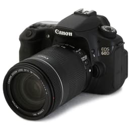 Reflex - Canon EOS 60D - Noir + Objectif EF-S 18-135 mm IS