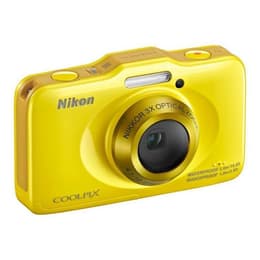 Compact Coolpix S31 - Jaune + Nikon Nikkor 3x 29-87mm f/3.3-5.9 f/3.3-5.9