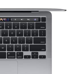 MacBook Pro Touch Bar 13" Retina (2020) - Core i7 1.7 GHz SSD 256 - 8 Go QWERTY - Anglais