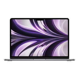 MacBook Air 13.3" (2022) - Apple M2 avec CPU 8 cœurs et GPU 10 cœurs - 8Go RAM - SSD 256Go - QWERTZ - Allemand
