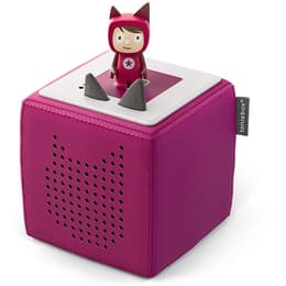 Enceinte Bluetooth Tonies Toniebox Starterset Beere mit Kreativ-Tonie Mauve