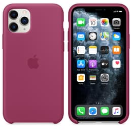 Coque en silicone Apple iPhone 11 Pro Max - Silicone Rouge grenat