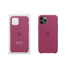 Coque en silicone Apple iPhone 11 Pro Max - Silicone Rouge grenat