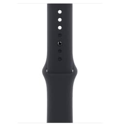 Apple Watch Series 9 (2023) GPS + Cellular 45 mm - Acier inoxydable Graphite - Bracelet sport Midnight