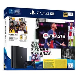 PlayStation 4 Pro 1000Go - Noir + FIFA 21