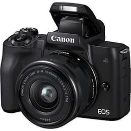 Hybrid Canon EOS M50 - Noir + Objectifs Canon EF-M 15-45mm F3.5-6.3 IS STM