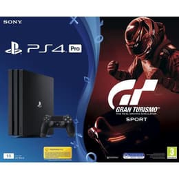 PlayStation 4 Pro 1000Go - Noir + Grand Turismo Sport