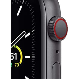 Apple Watch Series SE 1 (2020) GPS + Cellular 44 mm - Aluminium Gris sidéral - Bracelet sport Starlight