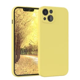 Coque iPhone 15 Pro - Silicone - Jaune