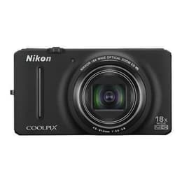 Compact Nikon Coolpix S9200 - Noir