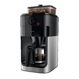 Cafetière avec broyeur Compatible Nespresso Philips HD7761 L - Noir