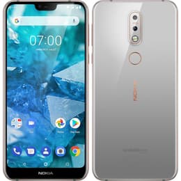 Nokia 7.1 64 Go - Argent - Débloqué
