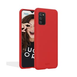 Coque Galaxy A02S - Silicone - Rouge