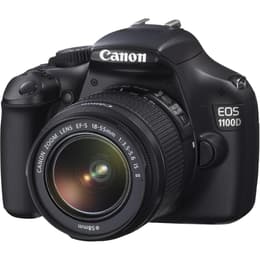 Reflex EOS 1100D - Noir + Canon Canon EFS 55-200mm 1:4-5.6 IS II f/4.-5.6