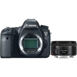 Reflex - Canon EOS 6D Noir + Objectif Canon EF 50mm f/1.8 STM