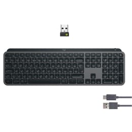 Clavier Logitech QWERTY Sans-fil rétroéclairé MX Keys S