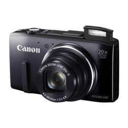 Compact PowerShot SX280 HS - Noir + Canon Zoom Lens 25-500mm f/3.5–6.8 f/3.5-6.8