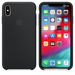 Coque Apple iPhone XS Max - Silicone Noir