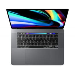 MacBook Pro Touch Bar 16" Retina (2019) - Core i9 2.4 GHz SSD 512 - 32 Go QWERTY - Anglais