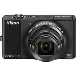 Compact Coolpix S8000 - Noir + Nikon 10x Wide Optical Zoom ED VR 30-300mm f/3.5-5.6 f/3.5-5.6
