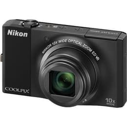 Compact Coolpix S8000 - Noir + Nikon 10x Wide Optical Zoom ED VR 30-300mm f/3.5-5.6 f/3.5-5.6