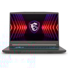 MSI Thin 15 B12UCX-2412FR 15" Core i5 2.8 GHz - SSD 512 Go - 16 Go - NVIDIA GeForce RTX 2050 AZERTY - Français