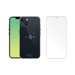 Coque Back Market iPhone 14 et écran de protection - GRS 4.0 Plastique recyclé - Transparent