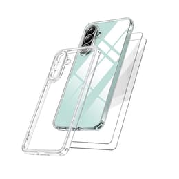 Coque Galaxy A26 et 2 écrans de protection - TPU - Transparent