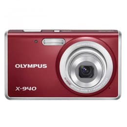Compact Digital X-990 - Rouge + Olympus Olympus Lens 5x Wide Optical Zoom 4.7-23.5mm f/2.8-6.5 f/2.8-6.5