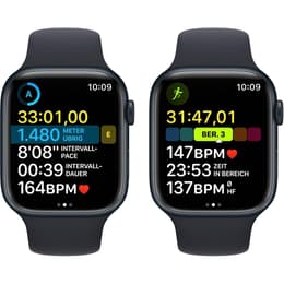 Apple Watch Series 8 (2022) GPS + Cellular 45 mm - Aluminium Minuit