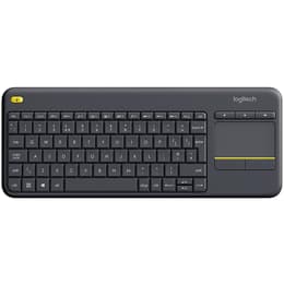 Clavier Logitech QWERTY Espagnol Sans-fil K400 Plus