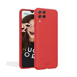 Coque Galaxy A22 4G - Silicone - Rouge