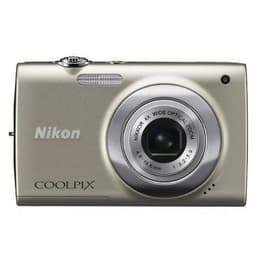 Compact CoolPix S2500 - Gris + Nikon Nikkor 4X Wide Optical Zoom 27-108mm f/3.2-5.9 f/3.2-5.9