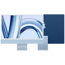 iMac 24" (2023) Apple M3 avec CPU 8 cœurs GPU 10 cœurs - 1 To SSD - 16 GB QWERTZ - Allemand Verre standard