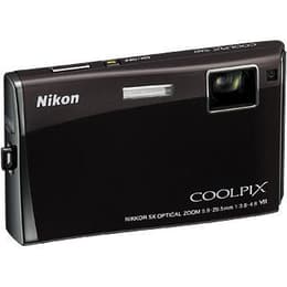 Compact CoolPix S60 - Noir + Nikon Nikkor Optical Zoom 33-165 mm f/3.8-4.8 f/3.8-4.8