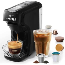 Expresso à capsules Compatible Nespresso Hibrew H1B-Black-EU L - Noir