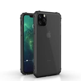 Coque IPHONE 11 PRO - Silicone - Noir/Transparent