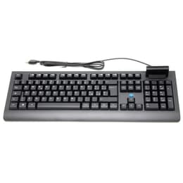 Clavier Simpletek QWERTY Italien Wired with Smart Card Reader