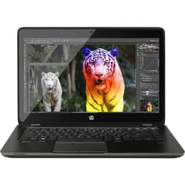 HP ZBook 14 14" Core i7 2.1 GHz - SSD 256 Go RAM 16 Go AZERTY - Français