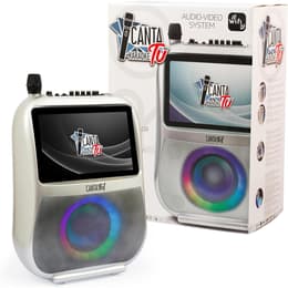 Enceinte Bluetooth Canta Tu Karaoke ‎CTC10000 Gris