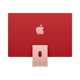iMac 24" (2021) Apple M1 avec CPU 8 cœurs GPU 7 cœurs - 512 Go SSD - 16 GB QWERTY - Italien Verre standard