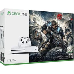 Xbox One S 1000Go - Blanc + Gears of War 4