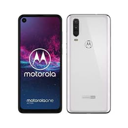 Motorola One Action 128 Go - Blanc - Débloqué