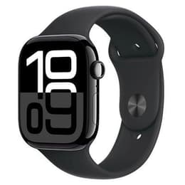 Apple Watch Series 10 (2024) GPS 42 mm - Aluminium Black - Bracelet sport Black